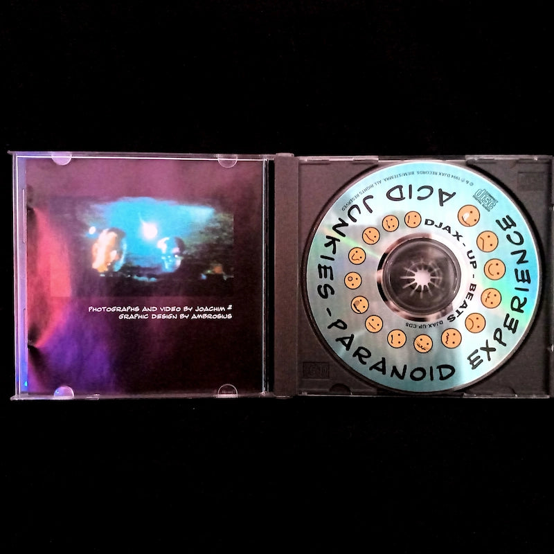 Acid Junkies – Paranoid Experience - Djax-Up-Beats – DJAX-UP-CD5 Case
