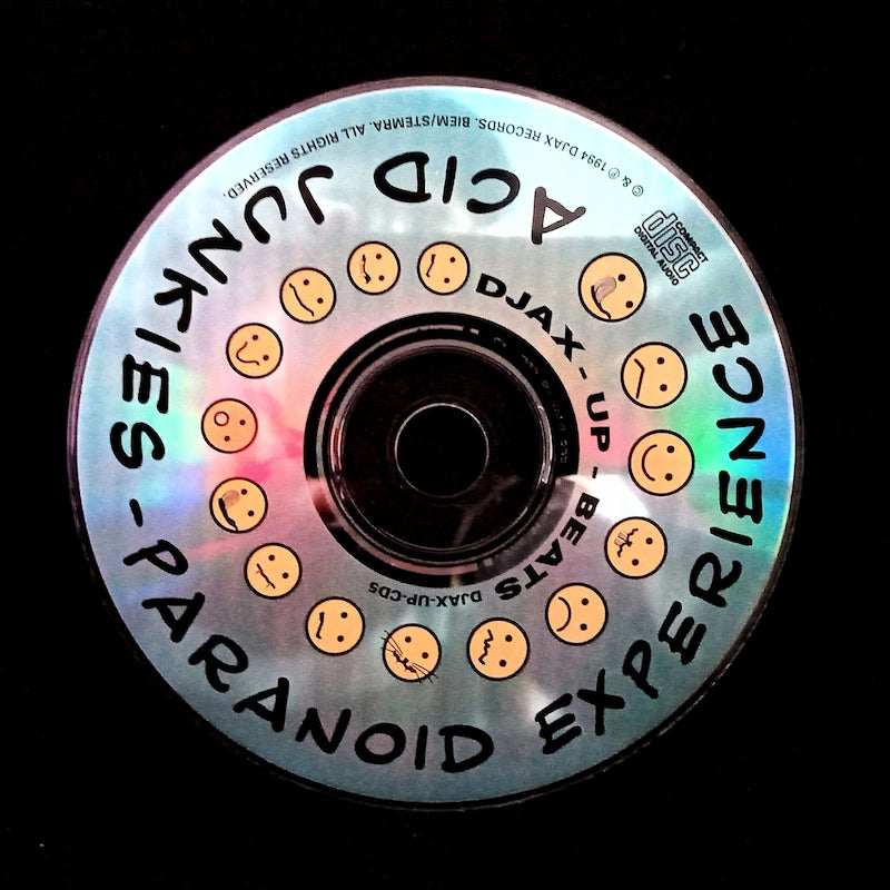 Acid Junkies – Paranoid Experience - Djax-Up-Beats – DJAX-UP-CD5 Disc