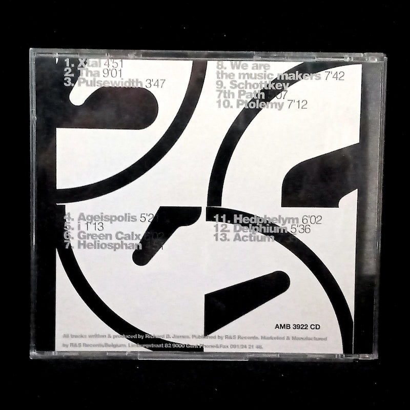 Aphex Twin – Selected Ambient Works 85-92 CD Back