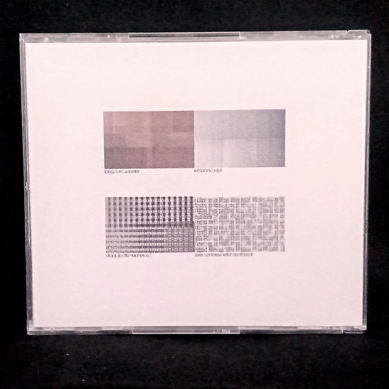 Autechre – EP7 - Warp Records – wapep7cd Back Cover