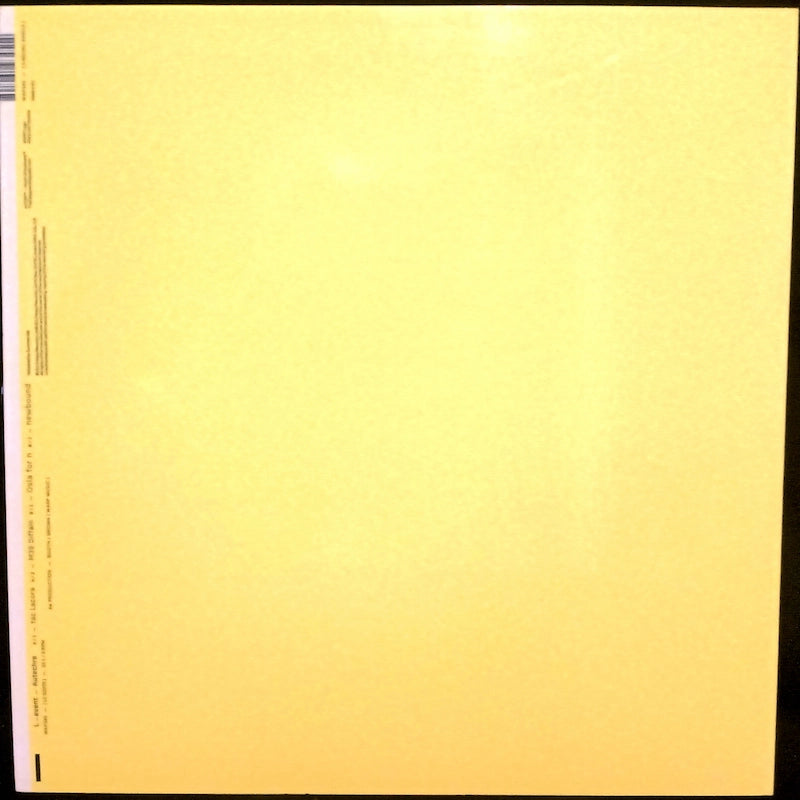 Autechre – L-event Back Cover