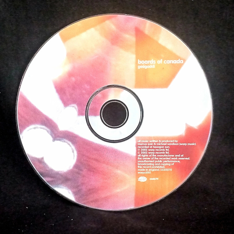 Boards Of Canada – Geogaddi Ltd Edition CD