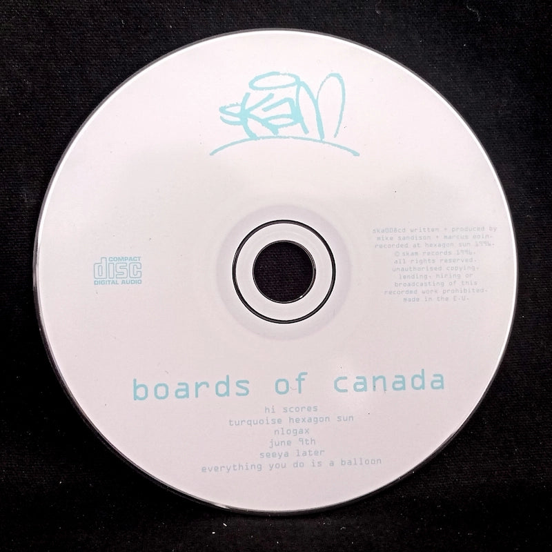 Boards Of Canada – Hi Scores - Skam – ska008cd Disc