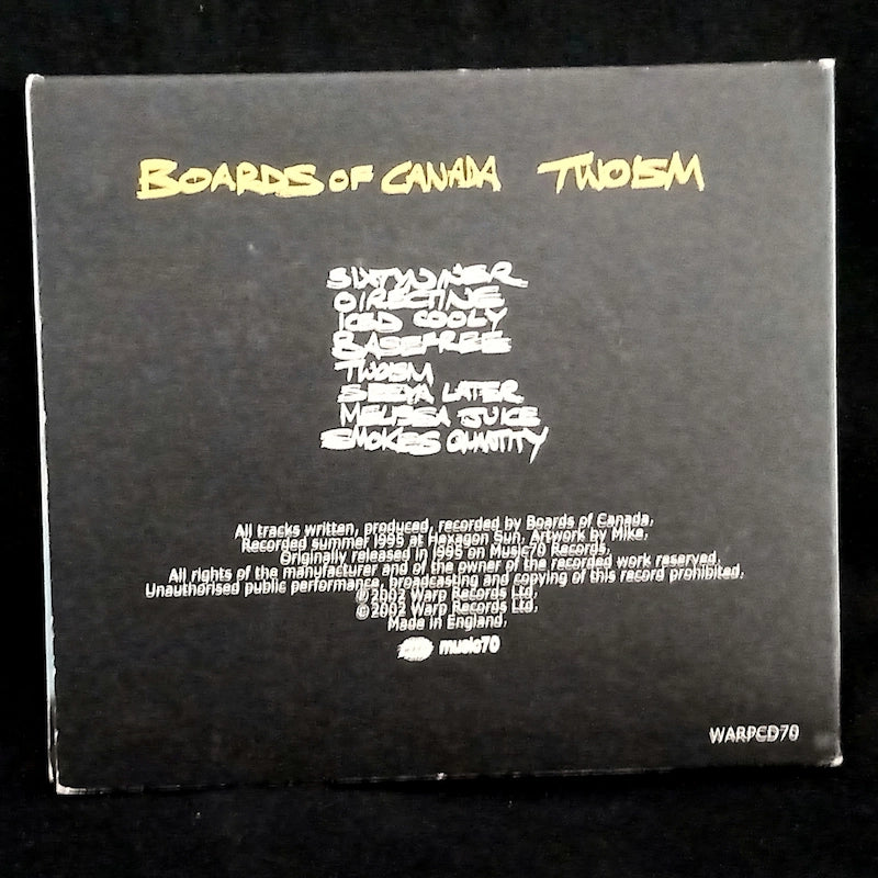Boards Of Canada – Twoism - Music70 Back Cover