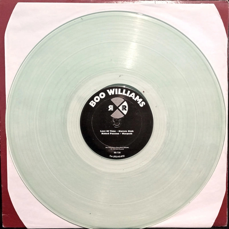 Boo Williams – Lost Of Time Ltd Edition Clear A Side