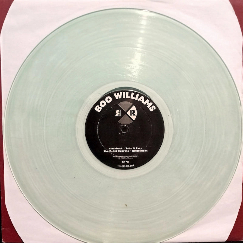 Boo Williams – Lost Of Time Ltd Edition Clear C Side