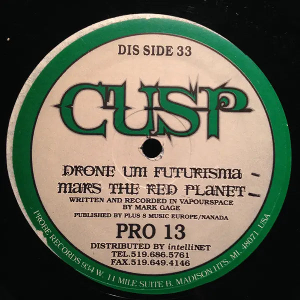 Cusp – Drone Um Futurisma Dis Side