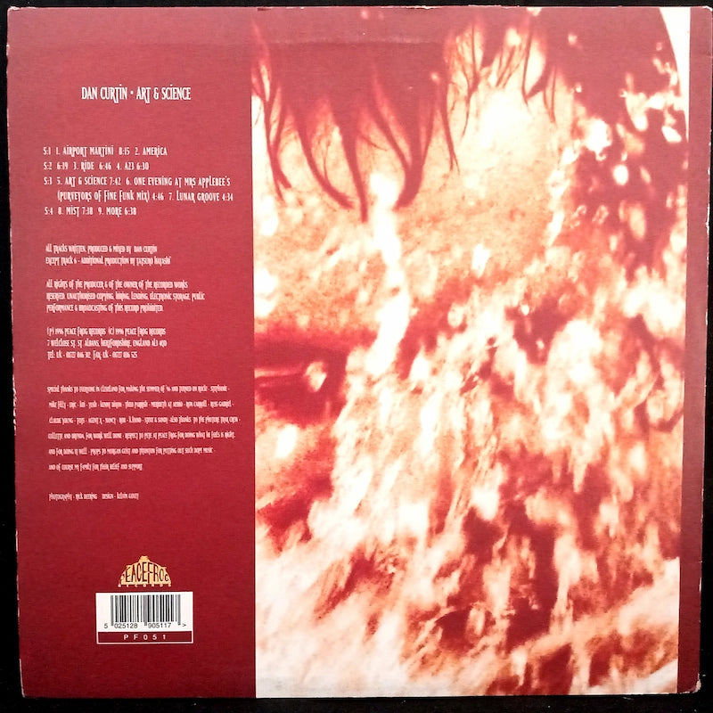 Dan Curtin – Art & Science Back Cover