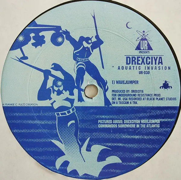 Drexciya – Aquatic Invasion Label A