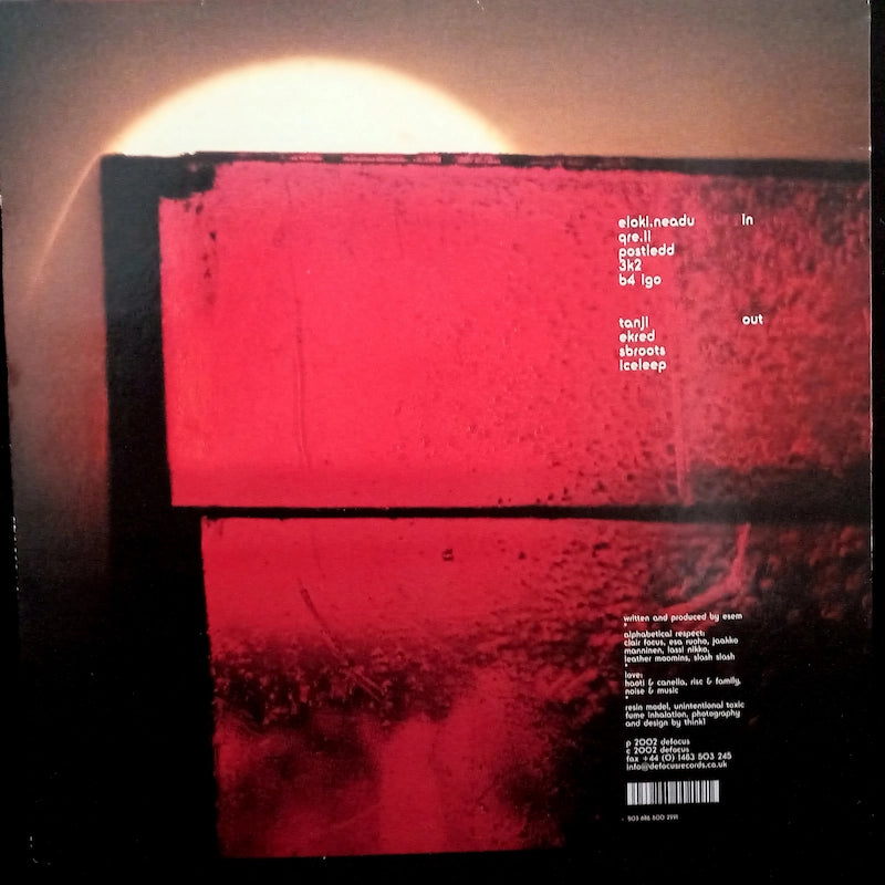 Esem – Enveloped Back Cover