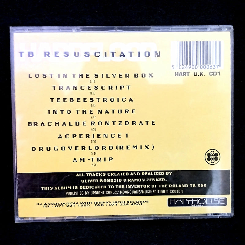 Hardfloor – TB Resuscitation - UK HART UKCD1 Back