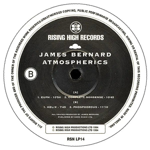 James Bernard – Atmospherics Side B