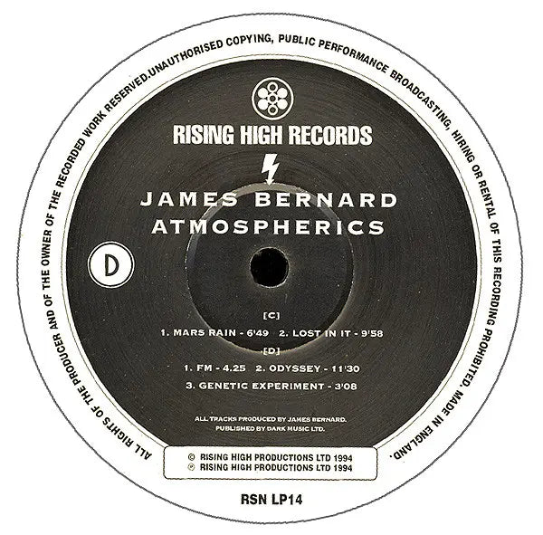 James Bernard – Atmospherics Side D