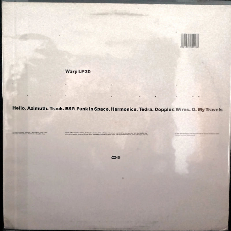 Kenny Larkin – Azimuth Back Cover