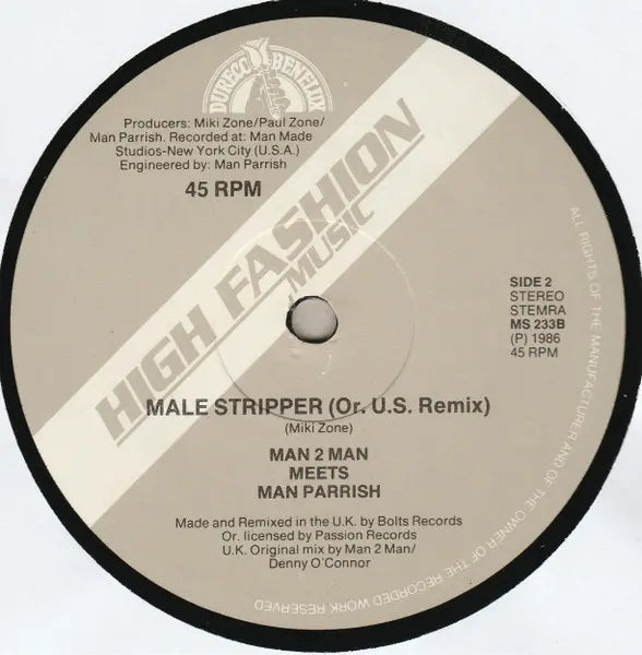 Man 2 Man Meet Man Parrish – Male Stripper New U.K. Mix Side 2