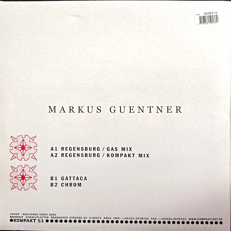 Markus Guentner – Regensburg / Remix Back Cover