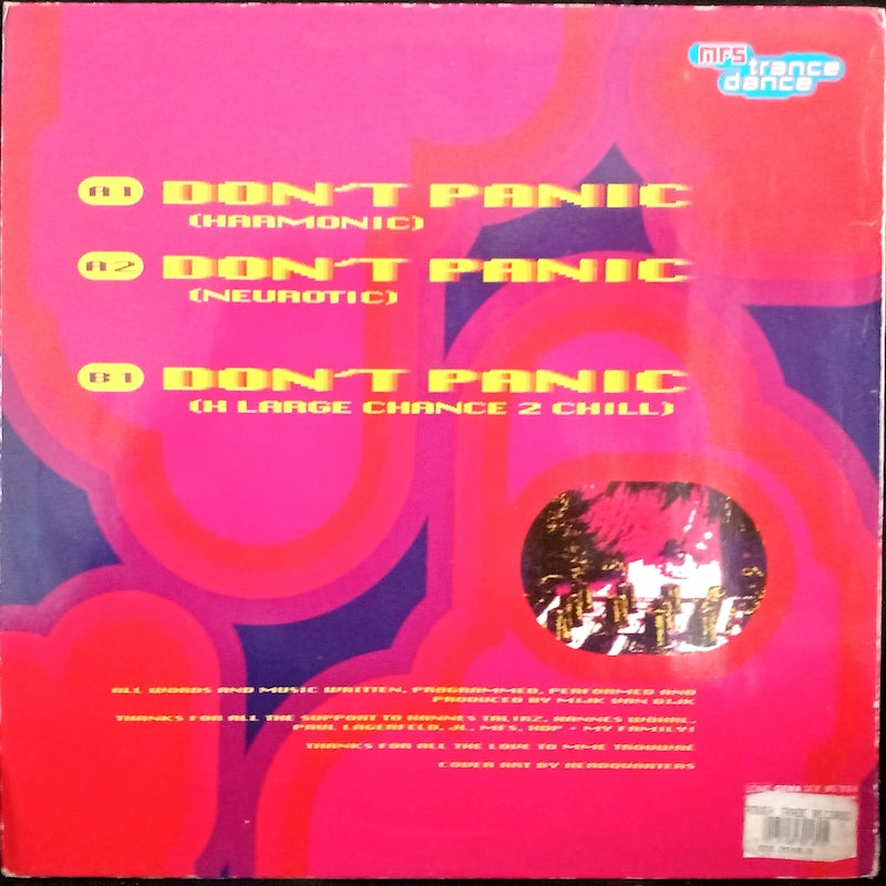 Mind Gear – Don't Panic Back Cover