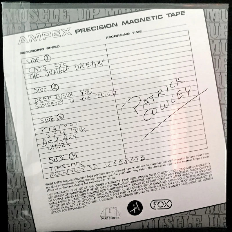Patrick Cowley – Muscle Up Back Cover