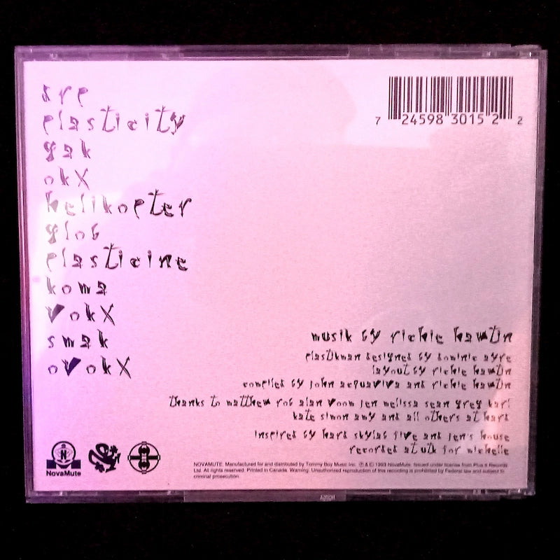 Plastikman – Sheet One - NovaMute NoMu CD 22