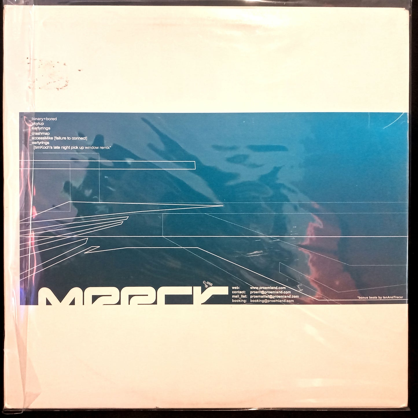 Proem – 2=1 Black Vinyl - Merck MERCK PM