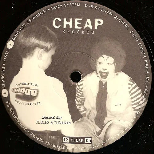 Restaurant Tracks – Reservation E.P. Label Side A