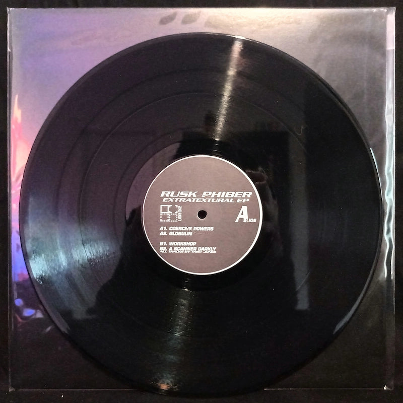 Rusk Phiber – Extratextural EP Black Vinyl Undefined Recordings UDR 012