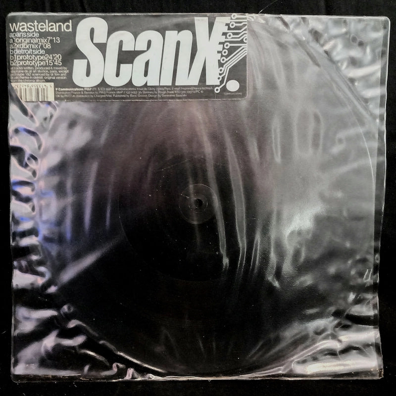 Scan X – Wasteland Black Vinyl F Communications – F 057