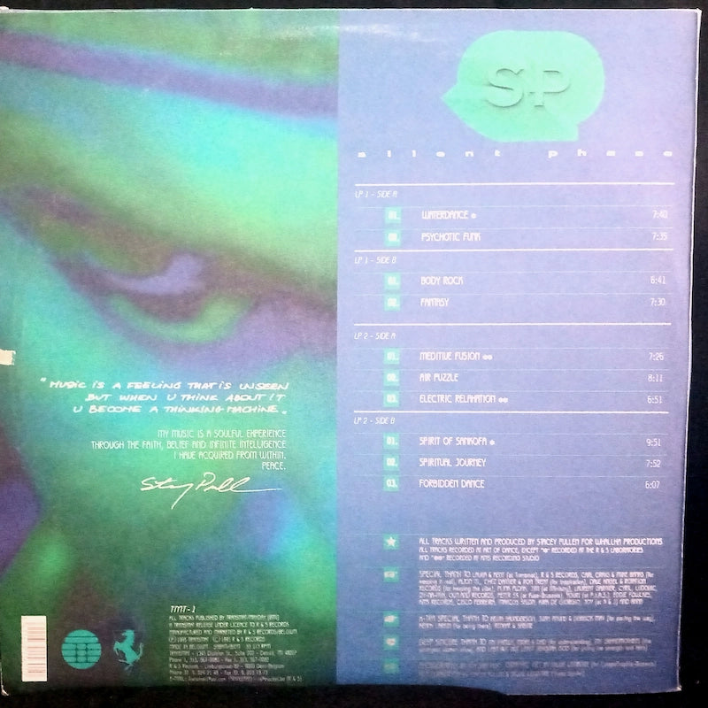 Silent Phase – (The Theory Of) Back Cover