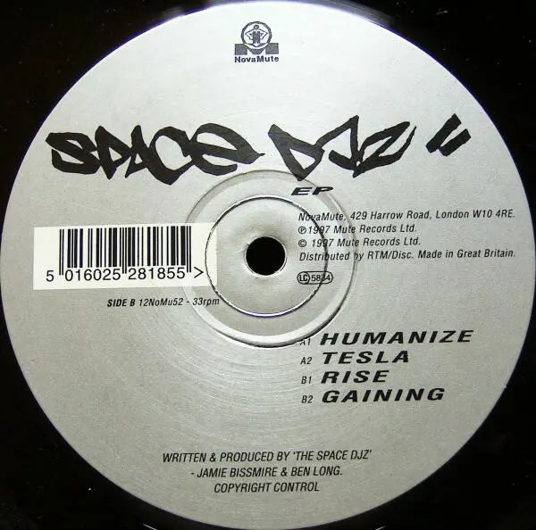 Space DJz – Space DJz EP Side A