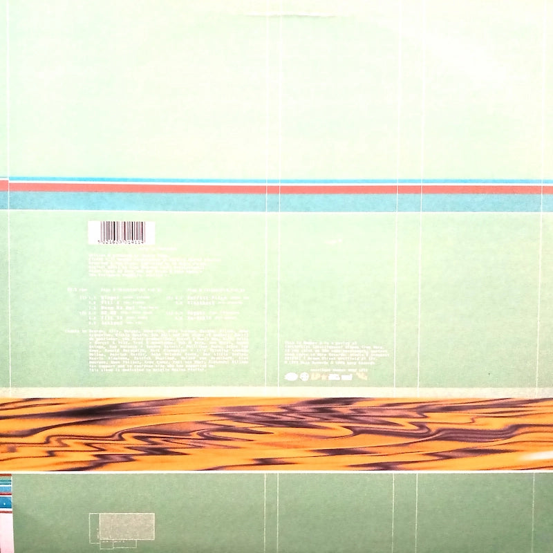 Speedy J – Ginger Back Cover