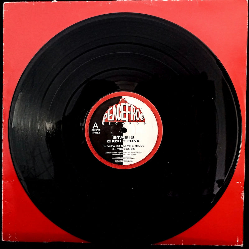 Stasis – Circuit Funk Black Vinyl - Peacefrog Records – PF013