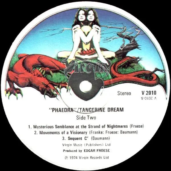Tangerine Dream – Phaedra Side Two
