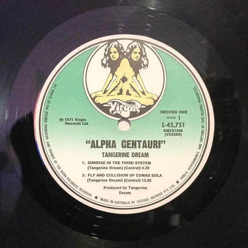 Tangerine Dream – Alpha Centauri Side 1