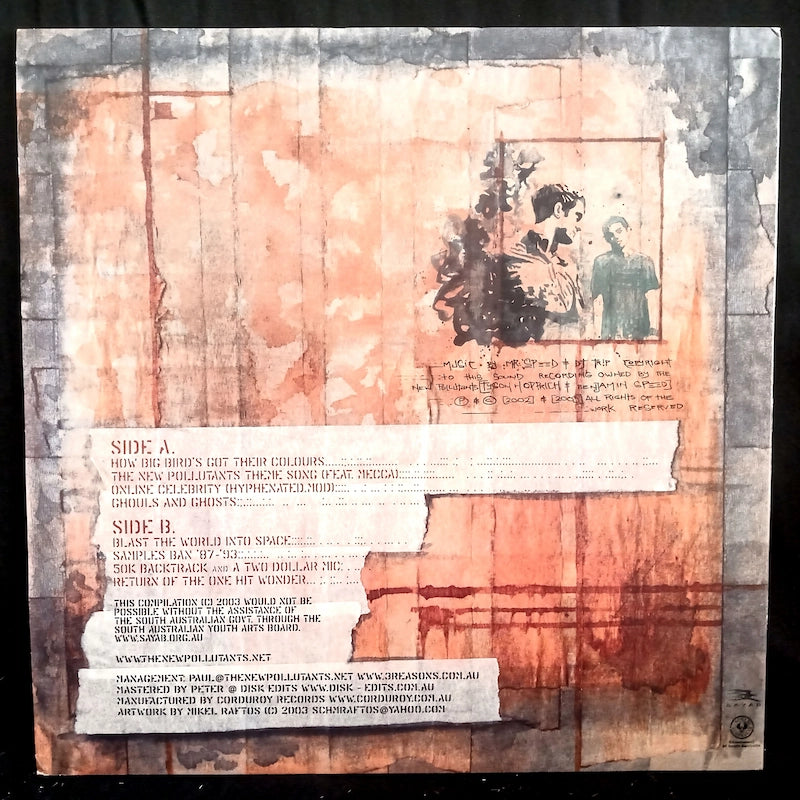 The New Pollutants – Urban Professional Nightmares Back Cover