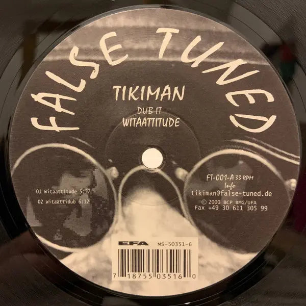 Tikiman – Dub It Witaattitude A