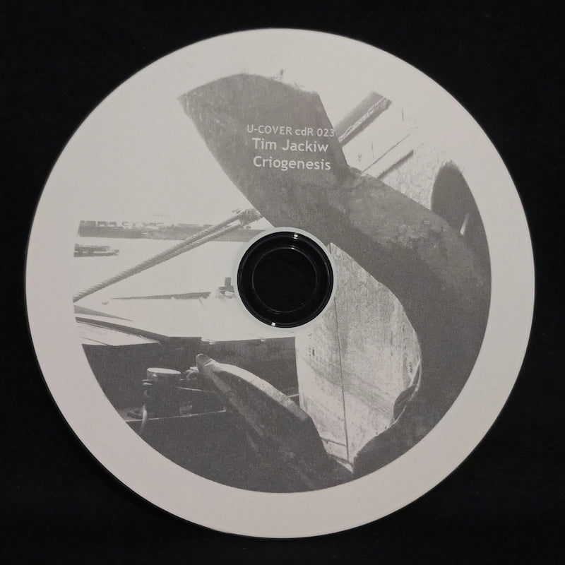 Tim Jackiw – Criogenesis CD U-CDR 023 Disc