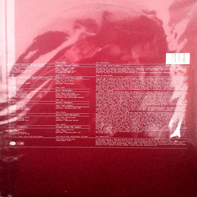 Various – Artificial Intelligence II Limited Edition Back Cover