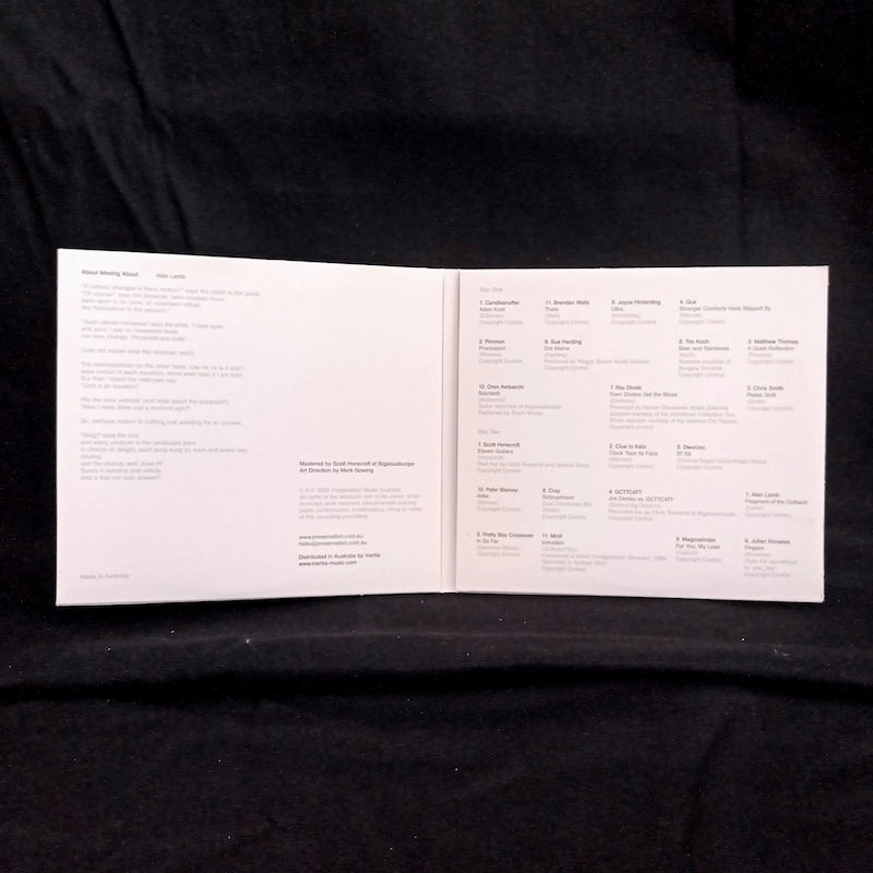 Various – Motion - Movement In Australian Sound Inside