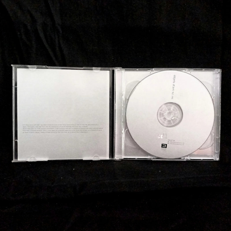 Various – Objets D'art 92::95 - New Electronica – elec27cd Insde