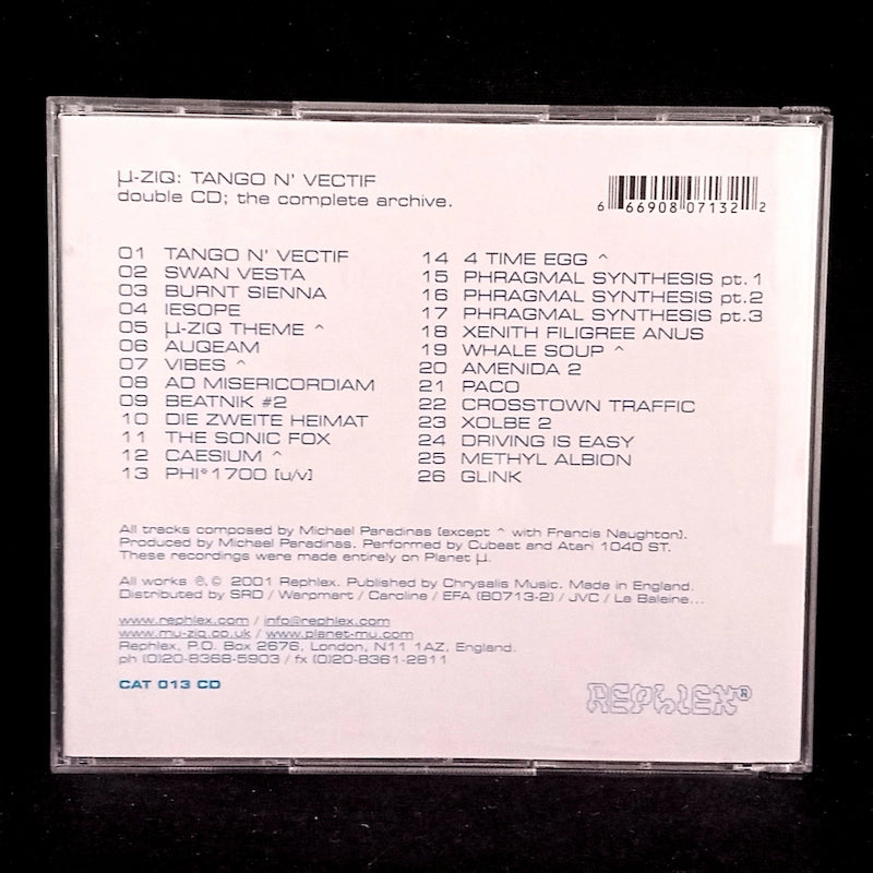 µ-Ziq – Tango N' Vectif Back