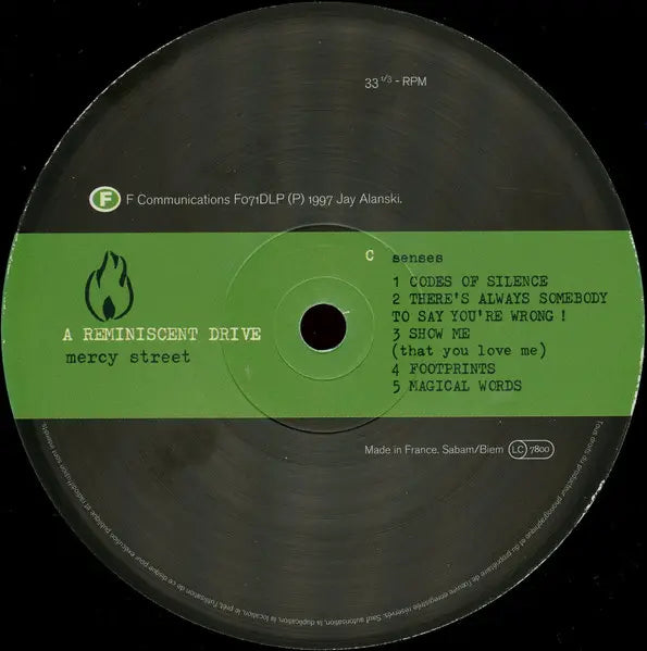 A Reminiscent Drive – Mercy Street Side C