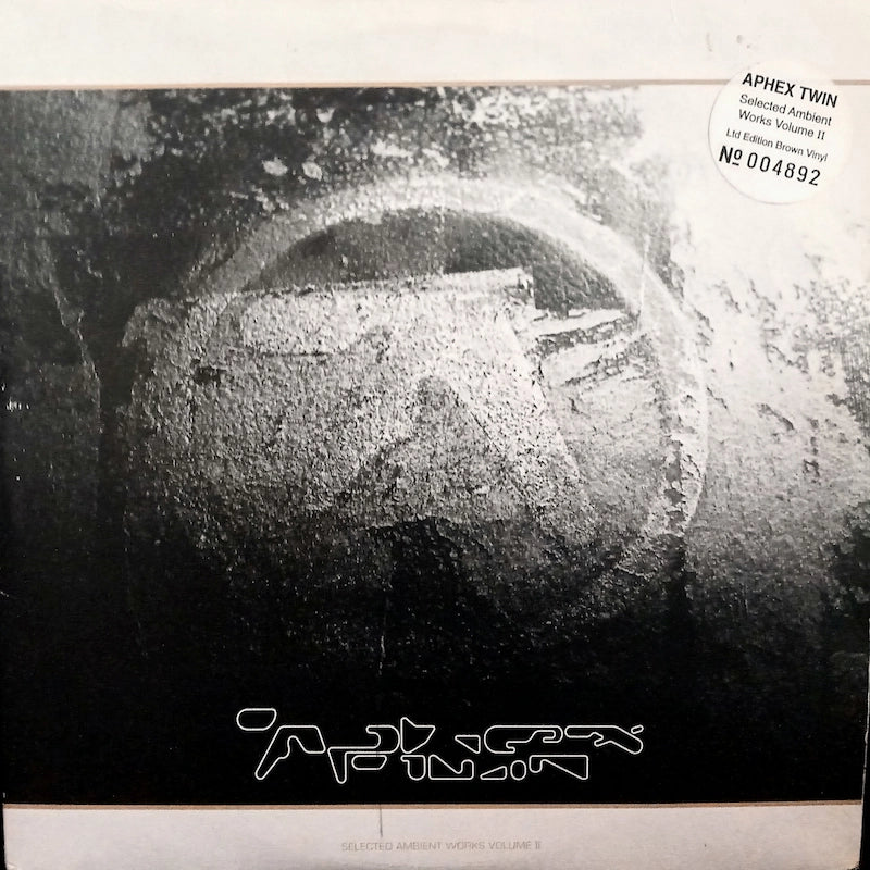 Aphex Twin – SAW II Ltd Edition Brown Front Cover