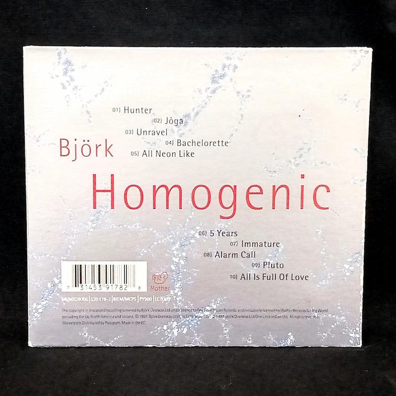 Björk – Homogenic Back