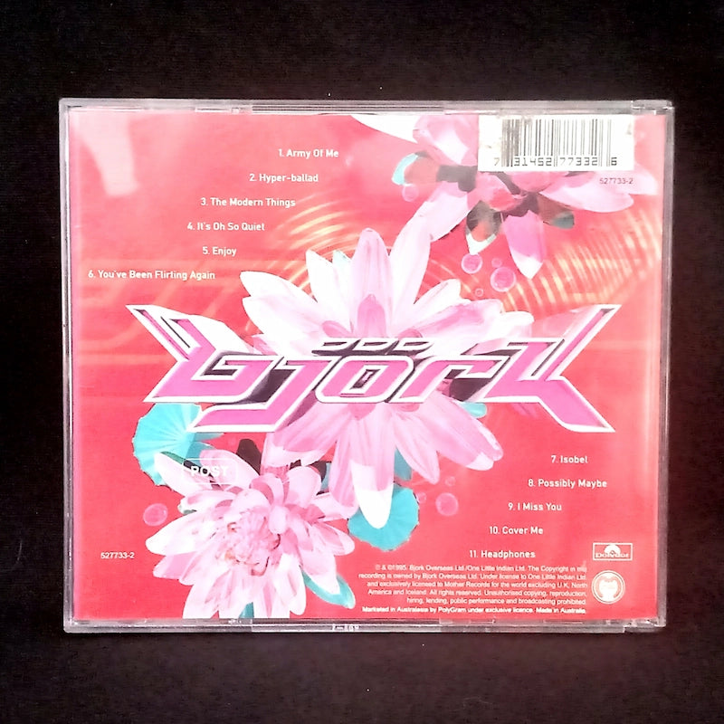 Björk – Post - Ltd Tour Edition 2CD Back