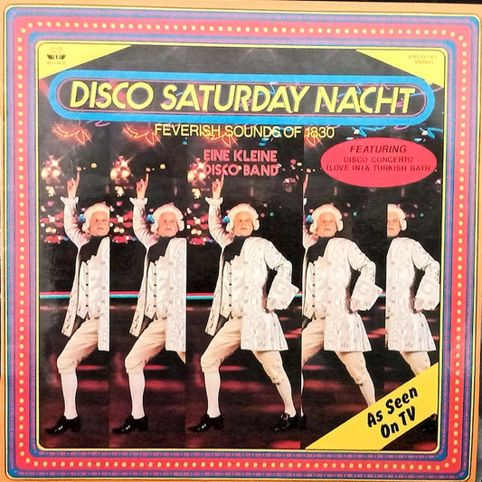 Eine Kleine Disco Band Red Vinyl – Disco Saturday Nacht Front