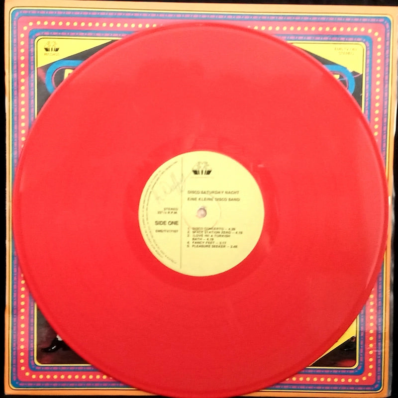 Eine Kleine Disco Band Red Vinyl – Disco Saturday Nacht Side One