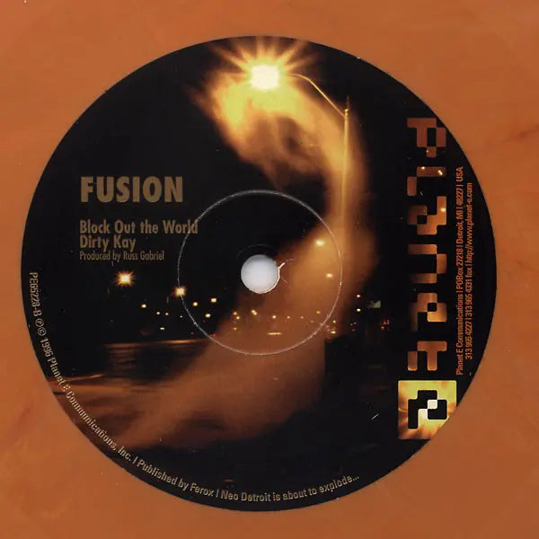 Fusion – Never Forget It 10" Vinyl Brown PE65228