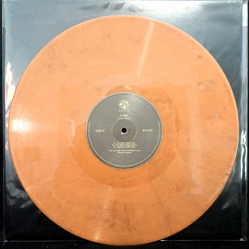 G-Man – Quo Vadis Limited Edition Brown Marbled Vinyl - Back To Life BTL002
