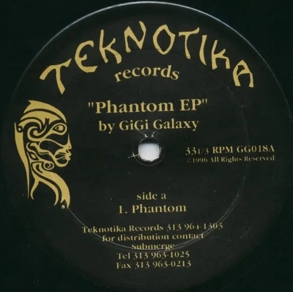 Gigi Galaxy – Phantom EP Label Side A
