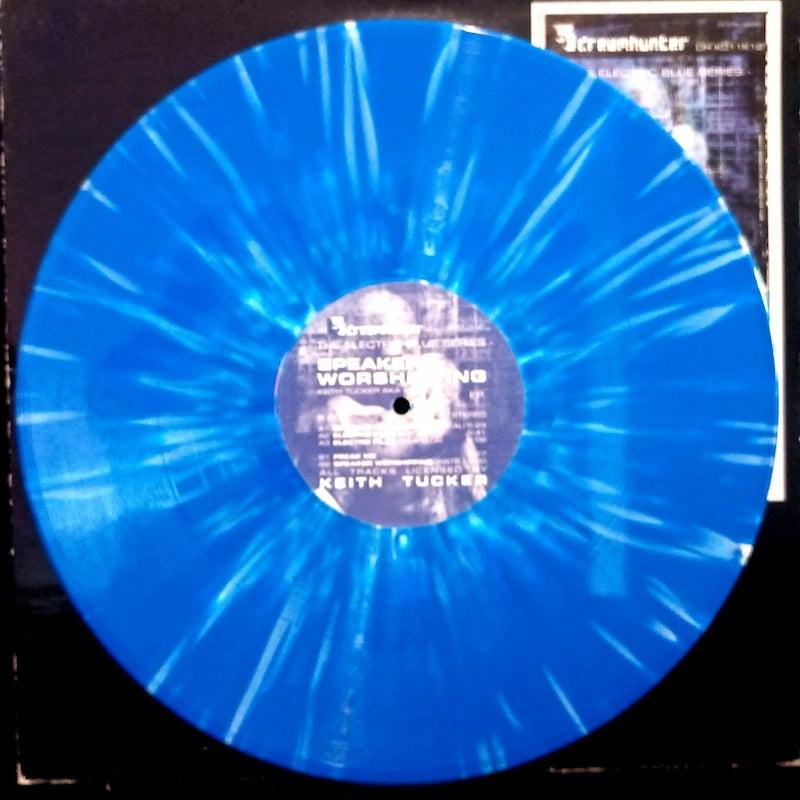 Keith Tucker aka K 1 – Speaker Worshipping EP Blue White Splatter Vinyl Side B